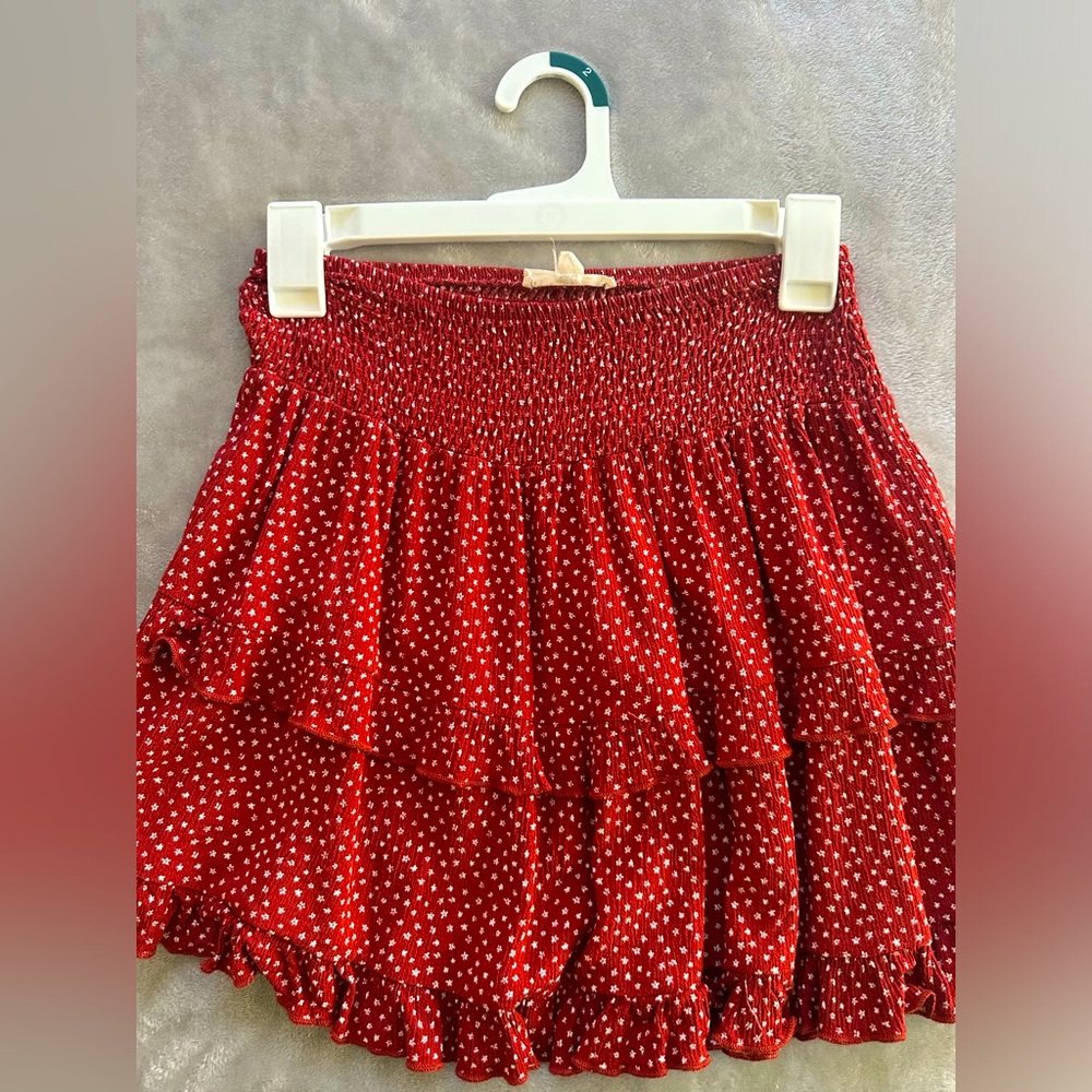 Red Polka Dot Skirt